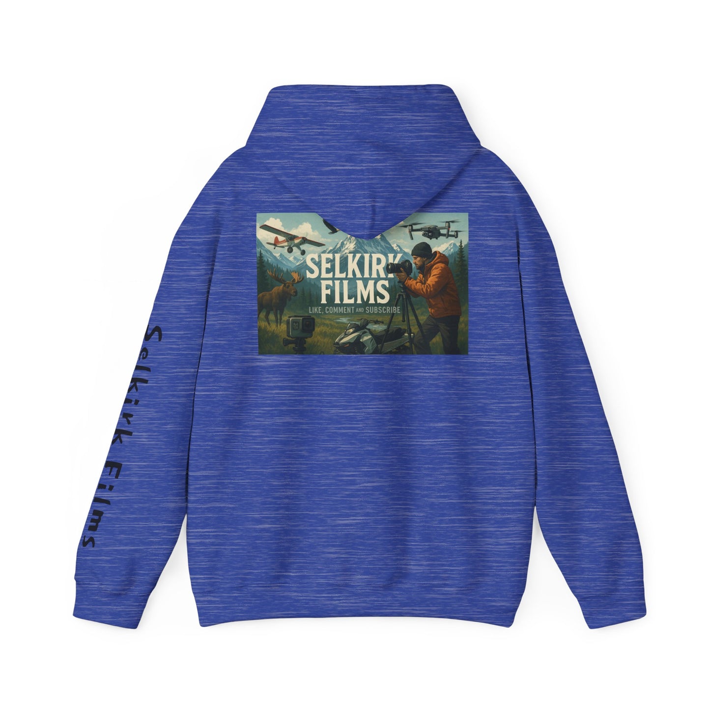 Unisex Heavy Blend™ Hooded Sweatshirt - Selkirk Films Vintage Artwork