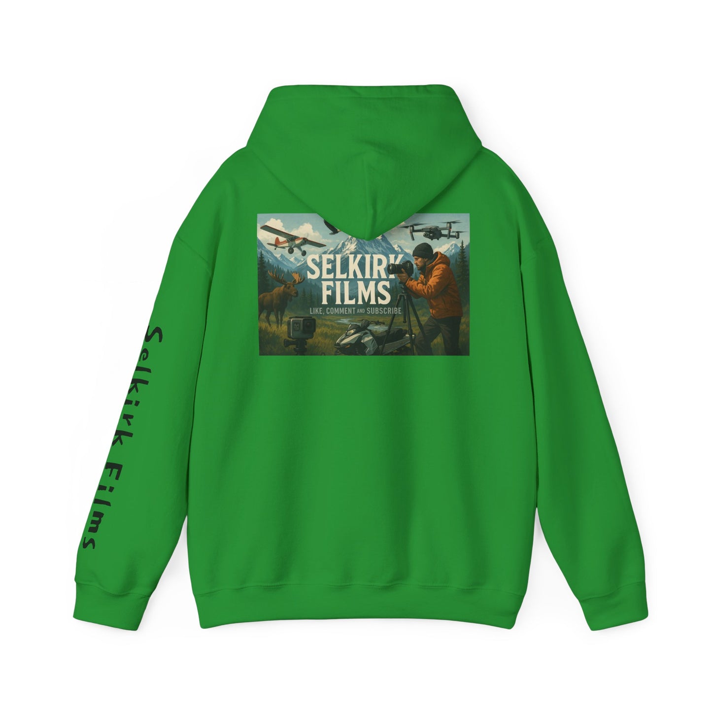 Unisex Heavy Blend™ Hooded Sweatshirt - Selkirk Films Vintage Artwork