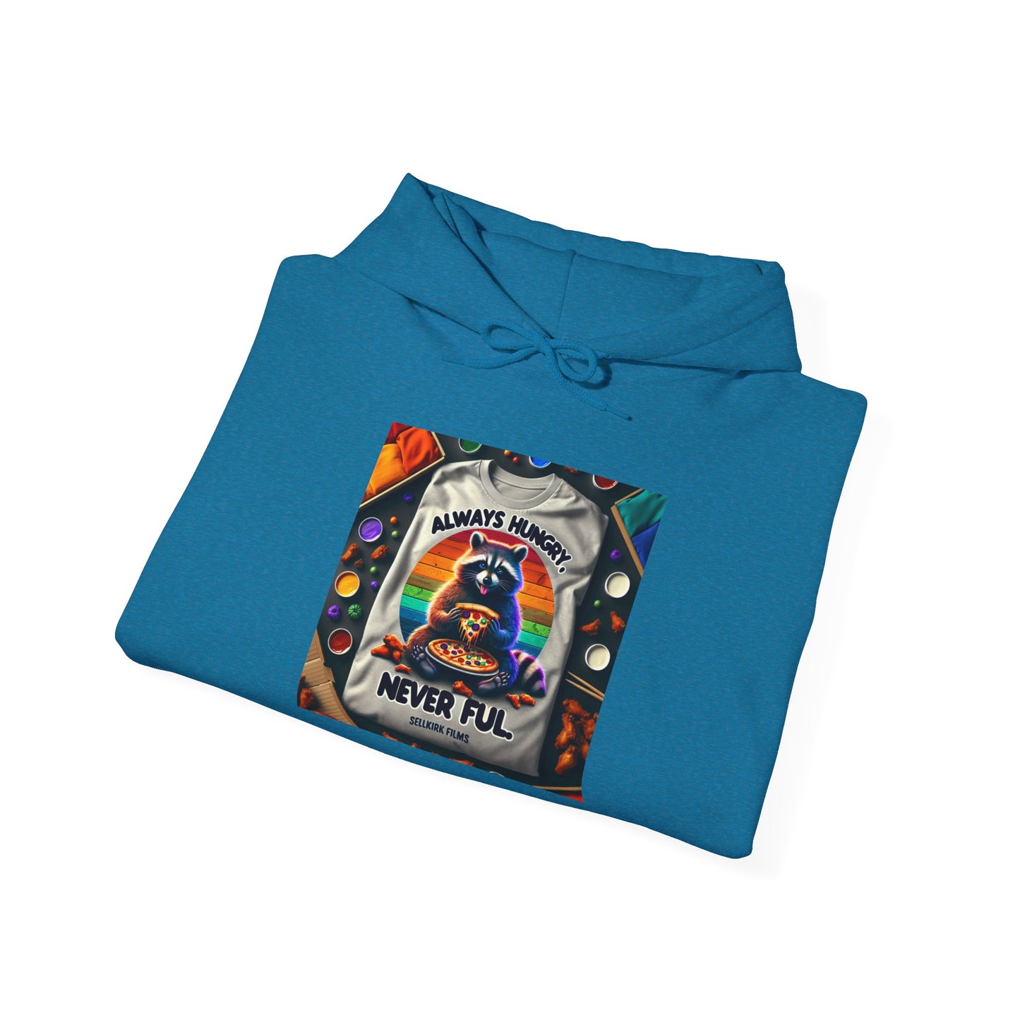 Unisex Heavy Blend™ Hooded Sweatshirt - Selkirk Films Vintage Artwork